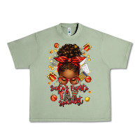 Oil Green santa favorite tax specialist afro messy bun Urban Heavy Tee - texasbilliewilder
