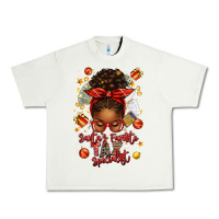Santa Favorite Tax Specialist Afro Messy Bun Urban Heavy Tee | Teevron