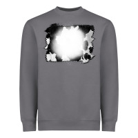 Storm Cowhide Bleached Heavyweight Sweatshirt - CowCowDesign