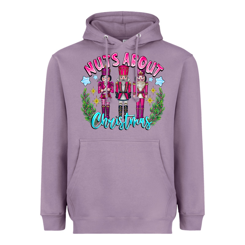 Nuts About Christmas Heavyweight Hoodie by CowhideDigitalArt | Teevron