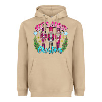 Mushroom Nuts About Christmas Heavyweight Hoodie - CowhideDigitalArt