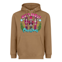 Toasted Coconut Nuts About Christmas Heavyweight Hoodie - CowhideDigitalArt