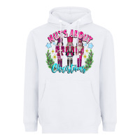 White Nuts About Christmas Heavyweight Hoodie - CowhideDigitalArt