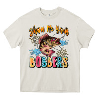 Cream show me your bobbers Heavy Core Tee - JahusDesignShop