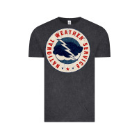 Vintage Black national weather service nws Vintage Tee - tuanDangUi
