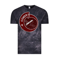 Cloud Black soyuz 3 space program Vintage Tee - tuanDangUi