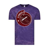 Cloud Purple soyuz 3 space program Vintage Tee - tuanDangUi
