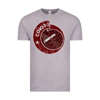 Vintage Zinc soyuz 3 space program Vintage Tee - tuanDangUi