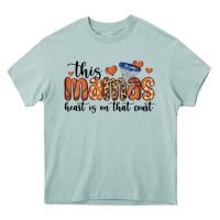 Arona this mamas heart is on that court Heavy Core Tee - MaliasSmallBusiness