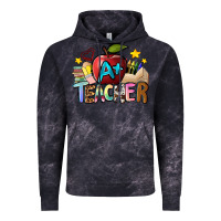 Cloud Black a teacher Vintage Hoodie - NancyCooperArtShop
