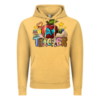 Vintage Mustard a teacher Vintage Hoodie - NancyCooperArtShop