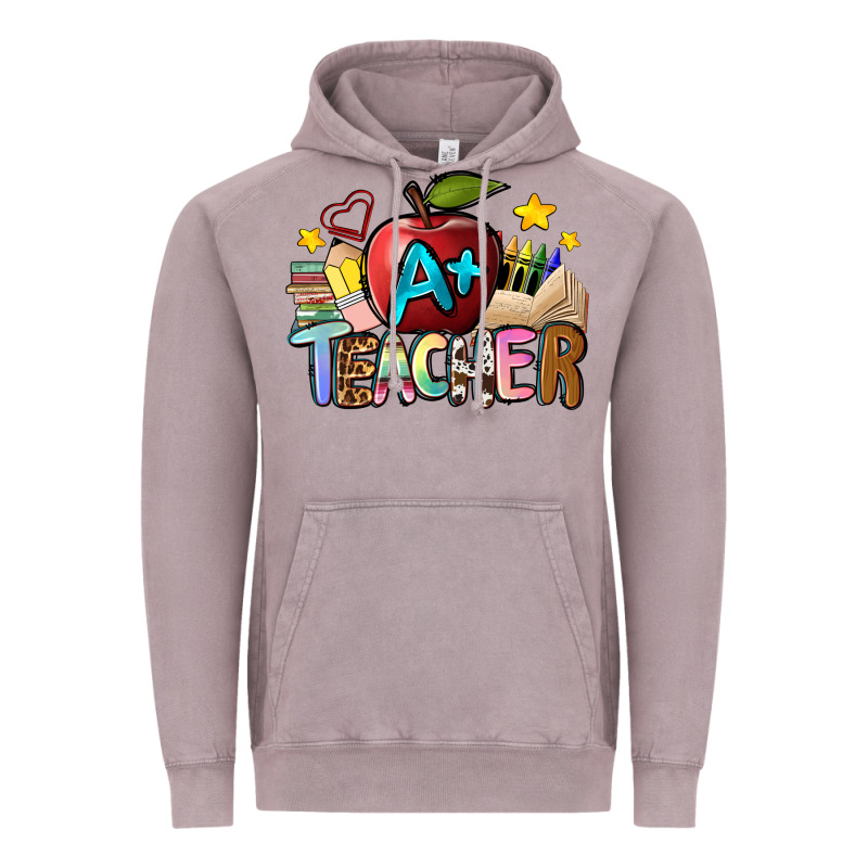 A Teacher Vintage Hoodie by NancyCooperArtShop | Teevron