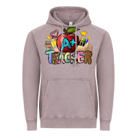 Vintage Zinc a teacher Vintage Hoodie - NancyCooperArtShop