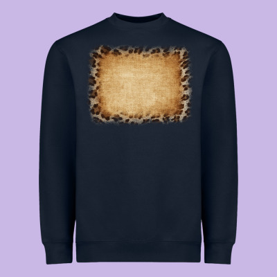 Buralp And Leopard Heavyweight Sweatshirt Designed By Cowcowdesign