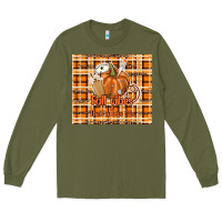 Army Green fall vibes and that nurse life Long Sleeve Tee - TumblerDesignByShophia