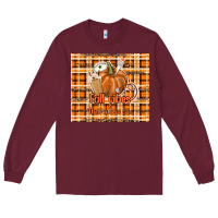 Burgundy fall vibes and that nurse life Long Sleeve Tee - TumblerDesignByShophia