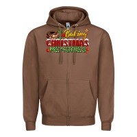 Chestnut baking christmas memories Zipper Hoodie - FaDigitalArtStudio