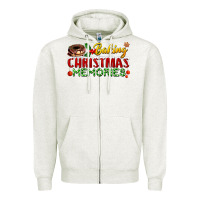 Oatmeal Heather baking christmas memories Zipper Hoodie - FaDigitalArtStudio