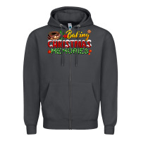 Smoke baking christmas memories Zipper Hoodie - FaDigitalArtStudio