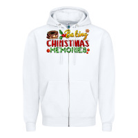 White baking christmas memories Zipper Hoodie - FaDigitalArtStudio