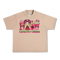 Burro cafecito y chisme with coffee cups Urban Heavy Tee - texasbilliewilder