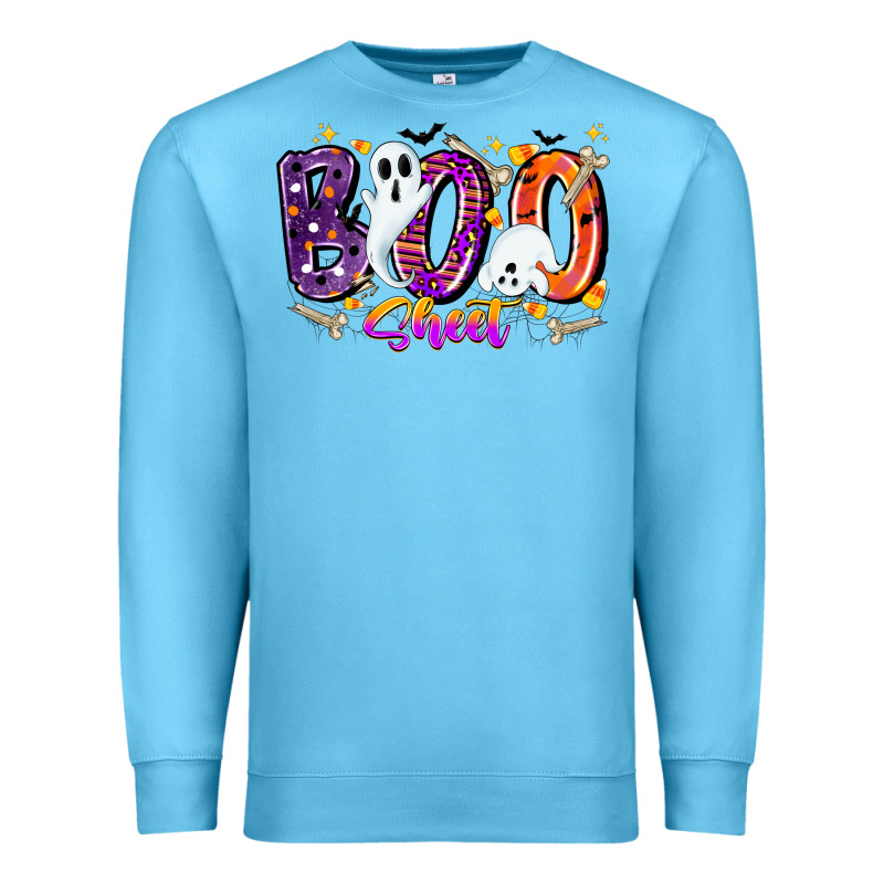 Boo Sheet Premium Sweatshirt by CowhideDigitalArt | Teevron