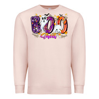 Pale Pink boo sheet Premium Sweatshirt - CowhideDigitalArt