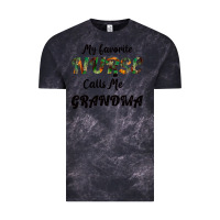 Cloud Black My Favorite Nurse Calls Me Grandma Vintage Tee - Bettercallsaul