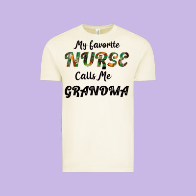 My Favorite Nurse Calls Me Grandma Vintage Tee Designed By Bettercallsaul