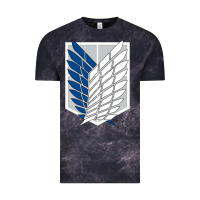Cloud Black wings of liberty Vintage Tee - tuanDangUi