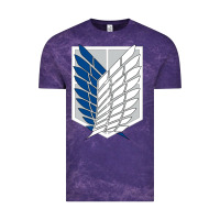Cloud Purple wings of liberty Vintage Tee - tuanDangUi