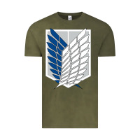 Vintage Olive wings of liberty Vintage Tee - tuanDangUi