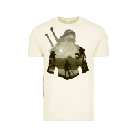Vintage Arctic the witcher geralt hero sword companion minima list illusion art Vintage Tee - tuanDangUi
