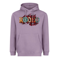 Lavender Rodeo Christmas Heavyweight Hoodie - CowhideDigitalArt