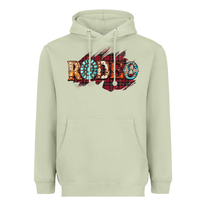 Rodeo Christmas Heavyweight Hoodie by CowhideDigitalArt | Teevron