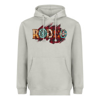 Moon Dust Rodeo Christmas Heavyweight Hoodie - CowhideDigitalArt