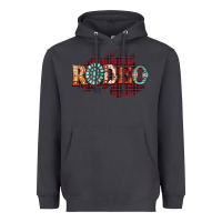 Smoke Rodeo Christmas Heavyweight Hoodie - CowhideDigitalArt
