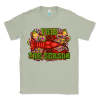Matcha mardi gras this the season crawfish fleur de lis Classic Tee - RanaPortraitStore