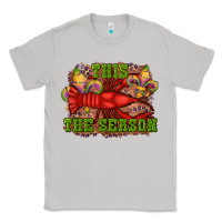 Moon Dust mardi gras this the season crawfish fleur de lis Classic Tee - RanaPortraitStore