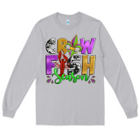 Moon Dust crawfish season mardi gras carnival fleur de lis Long Sleeve Tee - Jasminsmagicworld