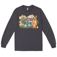 Smoke Easter vibes Easter Day Long Sleeve Tee - HowdyJamesFarm