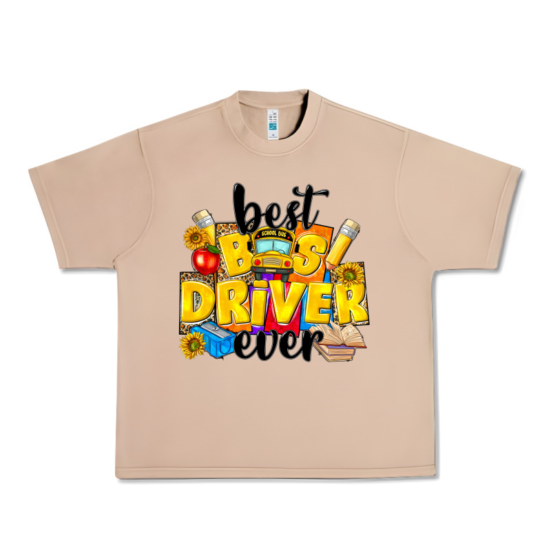 Best Bus Driver Ever Urban Heavy Tee by NancyCooperArtShop | Teevron