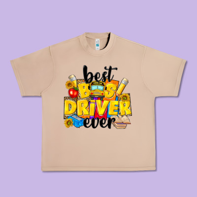 Best Bus Driver Ever Urban Heavy Tee Designed By Nancycooperartshop