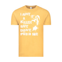 I Aint A Killer But Dont Push Me Vintage Tee | Teevron
