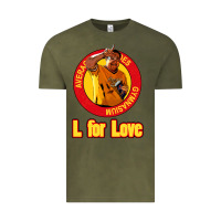 Vintage Olive l for love Vintage Tee - tuanDangUi
