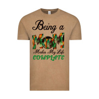 Vintage Coffee Being A Mom Makes My Life Complete For dark Vintage Tee - Bettercallsaul