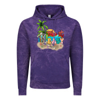 Cloud Purple take it easy Vintage Hoodie - NancyCooperArtShop