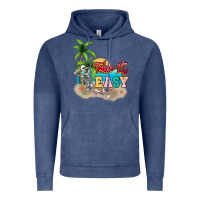Vintage Denim take it easy Vintage Hoodie - NancyCooperArtShop