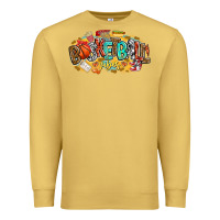 Antique Gold basketball vibes Premium Sweatshirt - CowhideDigitalArt
