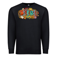 Black basketball vibes Premium Sweatshirt - CowhideDigitalArt